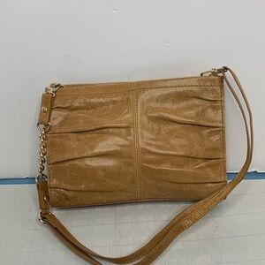 The sak Iris Demi Clutch in tan